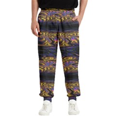 Abstract Art - Adjustable Angle Jagged 1 Men s Elastic Waist Pants by EDDArt