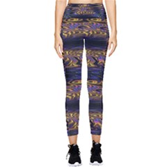 Abstract Art - Adjustable Angle Jagged 1 Pocket Leggings  by EDDArt