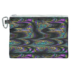 Abstract Art - Adjustable Angle Jagged 2 Canvas Cosmetic Bag (xl)