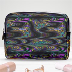 Abstract Art - Adjustable Angle Jagged 2 Make Up Pouch (medium) by EDDArt