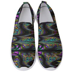 Abstract Art - Adjustable Angle Jagged 2 Men s Slip On Sneakers by EDDArt