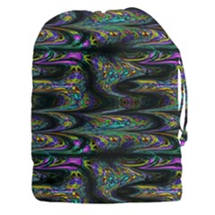 Abstract Art - Adjustable Angle Jagged 2 Drawstring Pouch (3xl) by EDDArt