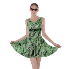 Botanic Camouflage Pattern Skater Dress by dflcprintsclothing