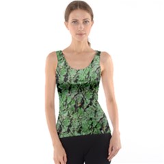 Botanic Camouflage Pattern Tank Top