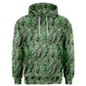 Botanic Camouflage Pattern Men s Overhead Hoodie View1