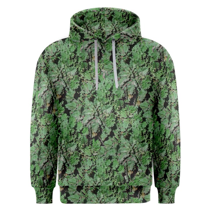 Botanic Camouflage Pattern Men s Overhead Hoodie