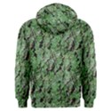 Botanic Camouflage Pattern Men s Overhead Hoodie View2