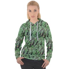 Botanic Camouflage Pattern Women s Overhead Hoodie by dflcprintsclothing