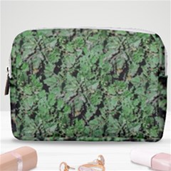 Botanic Camouflage Pattern Make Up Pouch (medium) by dflcprintsclothing