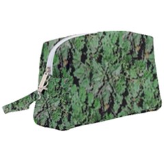 Botanic Camouflage Pattern Wristlet Pouch Bag (large)