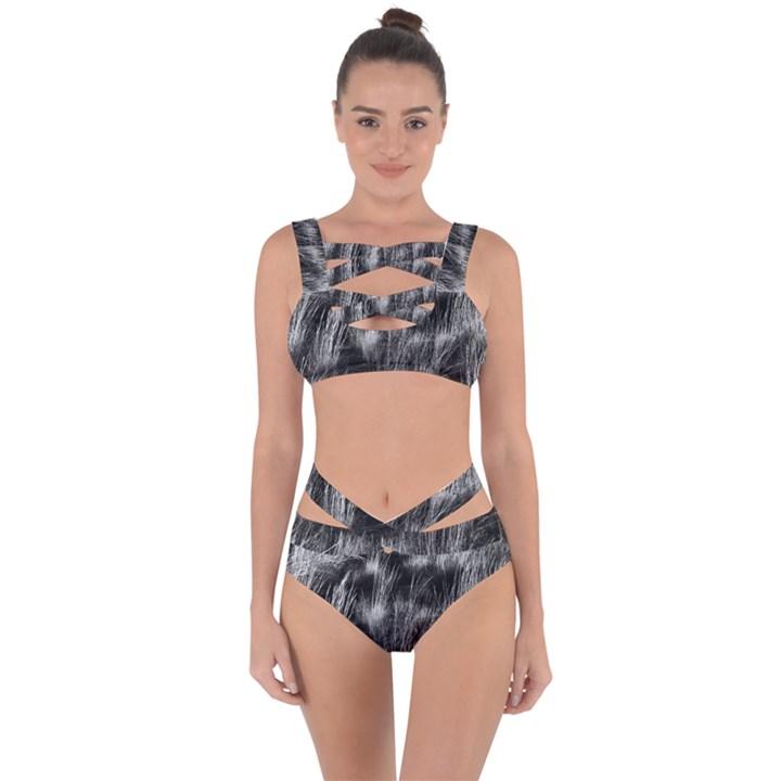 Field of light abstract 1 Bandaged Up Bikini Set 