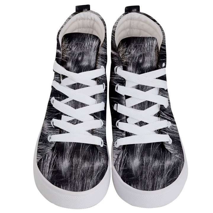 Field of light abstract 1 Kids  Hi-Top Skate Sneakers