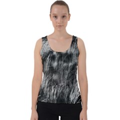 Field Of Light Abstract 1 Velvet Tank Top by DimitriosArt