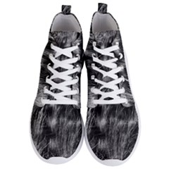 Field Of Light Abstract 1 Men s Lightweight High Top Sneakers by DimitriosArt