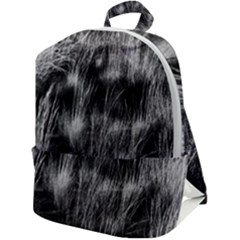 Field Of Light Abstract 1 Zip Up Backpack by DimitriosArt