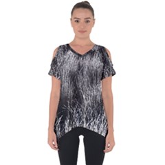 Field Of Light Abstract 2 Cut Out Side Drop Tee by DimitriosArt