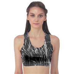 Field Of Light Abstract 3 Sports Bra by DimitriosArt