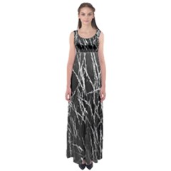 Field Of Light Abstract 3 Empire Waist Maxi Dress by DimitriosArt