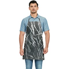 Field Of Light Abstract 3 Kitchen Apron by DimitriosArt