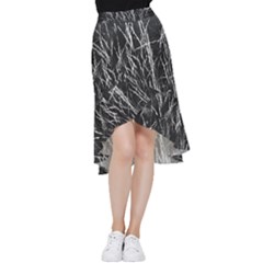 Field Of Light Abstract 3 Frill Hi Low Chiffon Skirt by DimitriosArt