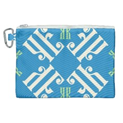 Abstract Pattern Geometric Backgrounds   Canvas Cosmetic Bag (xl) by Eskimos