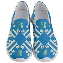 Abstract Pattern Geometric Backgrounds   Men s Lightweight Slip Ons by Eskimos