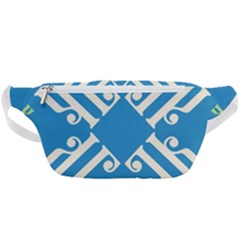 Abstract Pattern Geometric Backgrounds   Waist Bag 