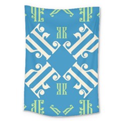 Abstract Pattern Geometric Backgrounds   Large Tapestry by Eskimos