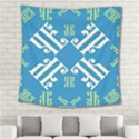 Abstract pattern geometric backgrounds   Square Tapestry (Large) View2