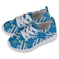 Abstract Pattern Geometric Backgrounds   Kids  Lightweight Sports Shoes by Eskimos