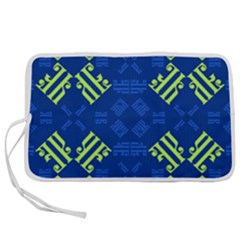 Abstract Pattern Geometric Backgrounds   Pen Storage Case (s)