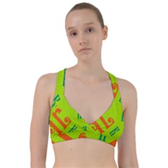 Abstract Pattern Geometric Backgrounds   Sweetheart Sports Bra by Eskimos