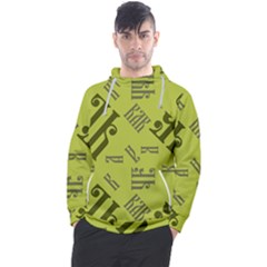 Abstract Pattern Geometric Backgrounds   Men s Pullover Hoodie by Eskimos