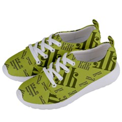 Abstract Pattern Geometric Backgrounds   Women s Lightweight Sports Shoes by Eskimos