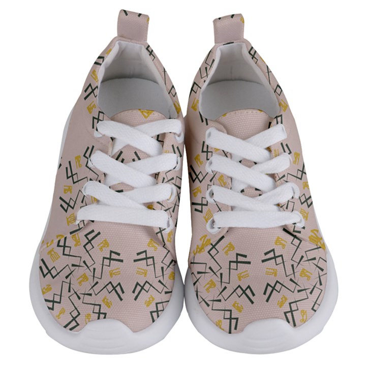 Abstract pattern geometric backgrounds   Kids  Lightweight Sports Shoes