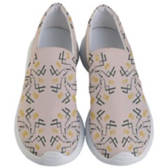 Abstract Pattern Geometric Backgrounds   Women s Lightweight Slip Ons by Eskimos