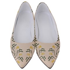 Abstract Pattern Geometric Backgrounds   Women s Low Heels by Eskimos