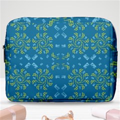 Abstract Pattern Geometric Backgrounds   Make Up Pouch (large) by Eskimos