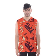 Abstract Pattern Geometric Backgrounds   Men s Basketball Tank Top by Eskimos