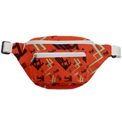 Abstract Pattern Geometric Backgrounds   Fanny Pack by Eskimos