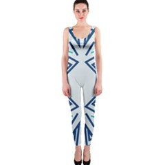 Abstract Pattern Geometric Backgrounds   One Piece Catsuit by Eskimos