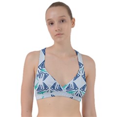 Abstract Pattern Geometric Backgrounds   Sweetheart Sports Bra by Eskimos