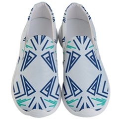 Abstract Pattern Geometric Backgrounds   Men s Lightweight Slip Ons by Eskimos