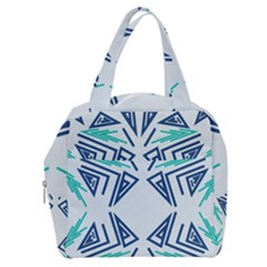 Abstract Pattern Geometric Backgrounds   Boxy Hand Bag by Eskimos