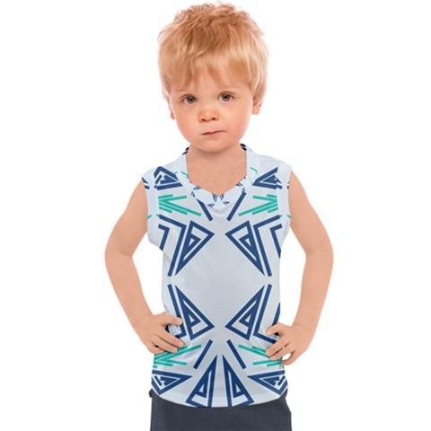 Abstract Pattern Geometric Backgrounds   Kids  Sport Tank Top by Eskimos