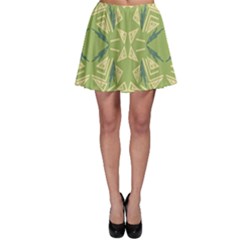 Abstract Pattern Geometric Backgrounds   Skater Skirt by Eskimos