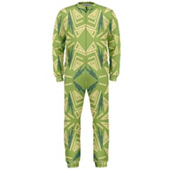 Abstract Pattern Geometric Backgrounds   Onepiece Jumpsuit (men) by Eskimos