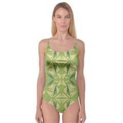 Abstract Pattern Geometric Backgrounds   Camisole Leotard  by Eskimos