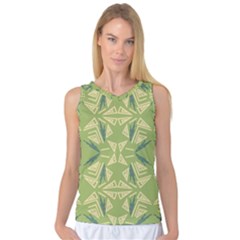 Abstract Pattern Geometric Backgrounds   Women s Basketball Tank Top by Eskimos