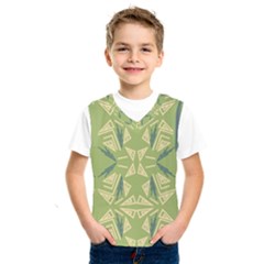 Abstract Pattern Geometric Backgrounds   Kids  Basketball Tank Top by Eskimos